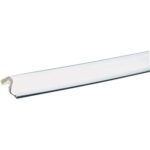 3 Pieces of White Q-Lon Door Weatherstrip (3 Pieces 37" Long Each)