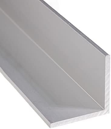 Version 1.0.0 4 FT - 1 1/2" x 1/16" Anodized Aluminum Angle 6063 Alloy T-6 Temper - Image 1