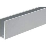 6 FT -1/4" Aluminum Channel 1/16" Walls x 5/8" High 6063 Alloy T-6 Temper Clear Anodized…