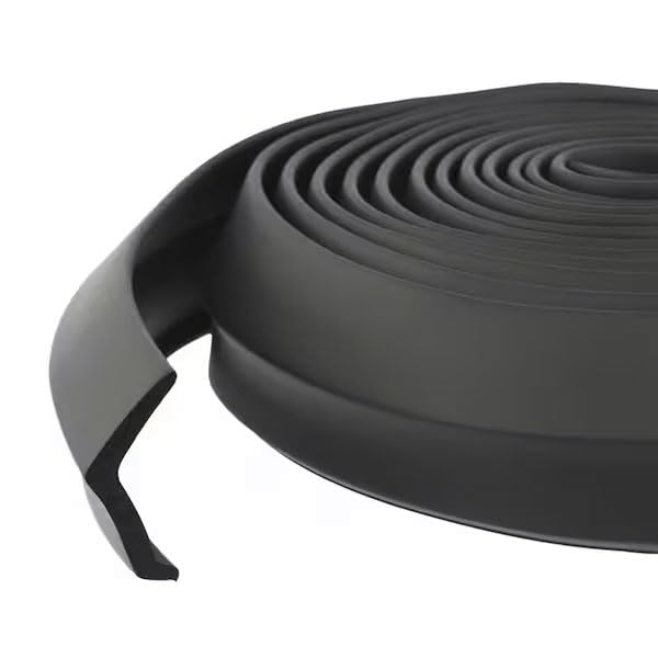 Version 1.0.0 2 1/4" Wide Nail-on Rubber Garage Door Bottom Seal 9 FT Long - Image 1