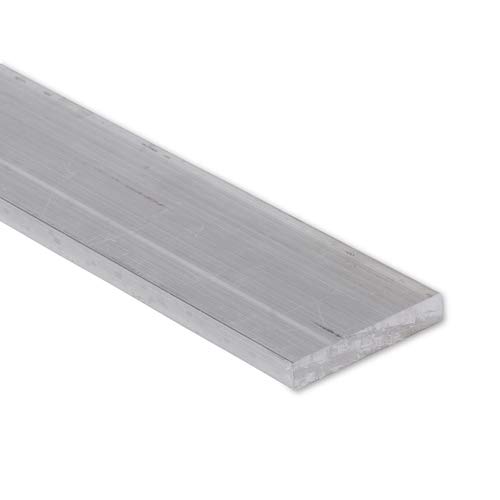 Version 1.0.0 2 FT - 1 1/2" x 1/4" Aluminum Flat Bar 6063 Alloy T-6 Temper - Image 1
