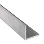 2 FT - 1" x 1/8" Aluminum Angle 6063 Alloy T-6 Temper
