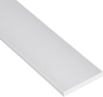 92" Long Aluminum Flat Bar – 6063-T6 Alloy – Solid Metal Strip for Framing, Trim, DIY, and Fabrication Projects (Mill Finish, 1 1/2" Wide x 1/4" Thick)