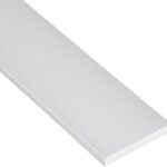 92" Long Aluminum Flat Bar – 6063-T6 Alloy – Solid Metal Strip for Framing, Trim, DIY, and Fabrication Projects (Mill Finish, 1 1/2" Wide x 1/4" Thick)
