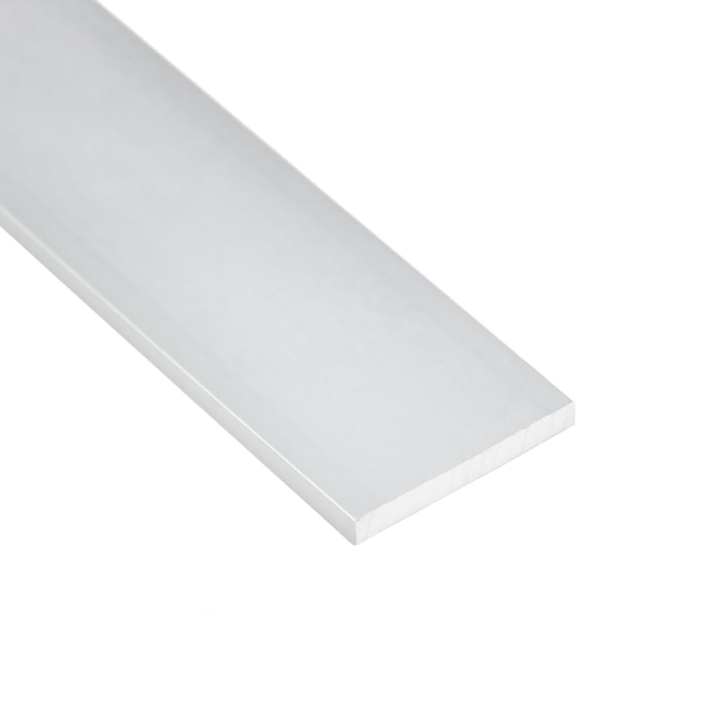 Version 1.0.0 92" Long Aluminum Flat Bar – 6063-T6 Alloy – Solid Metal Strip for Framing, Trim, DIY, and Fabrication Projects (Anodized, 1 1/2" Wide x 1/4" Thick) - Image 1