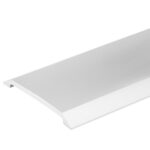 Aluminum Door Threshold 36 Inch – 2-1/2" Wide x 1/4" High Flat Metal Door Sill, Silver Aluminum Floor Transition Strip, Pre-Punched Holes & Screws Included,