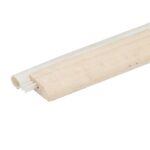 Wood and Bulb Door Weatherseal Set (3 Piece Set) (White)