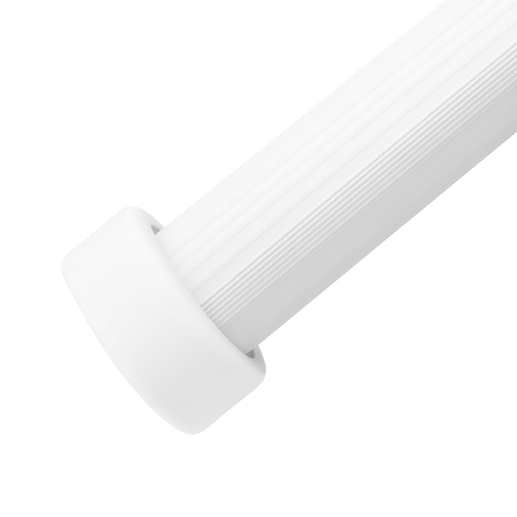 Version 1.0.0 Aluminum Closet Pole – 1 3/16" H x 19/32" W x 1mm Thick | Heavy-Duty Rust-Resistant Wardrobe Rod | For Built-In Closets, Garment Racks & Cabinets – Cut to Size (Silver, 72") - Image 1