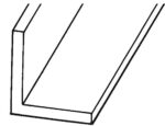 92" - 2" x 1/4" Anodized Aluminum Angle 6063 Alloy T-6 Temper - Image 2