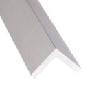 72" x 3/4" x 1/8" Clear Anodized Aluminum Angle -  by Randall Manufacturing Co., Inc