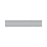 Randall Manufacturing Co., Inc | Satin Silver Kick Plate | 6” x 30” | Heavy Gauge Aluminum | Mill Finish | Mounting Holes & Screws Included for Installation | Protects from Marks & Scratches