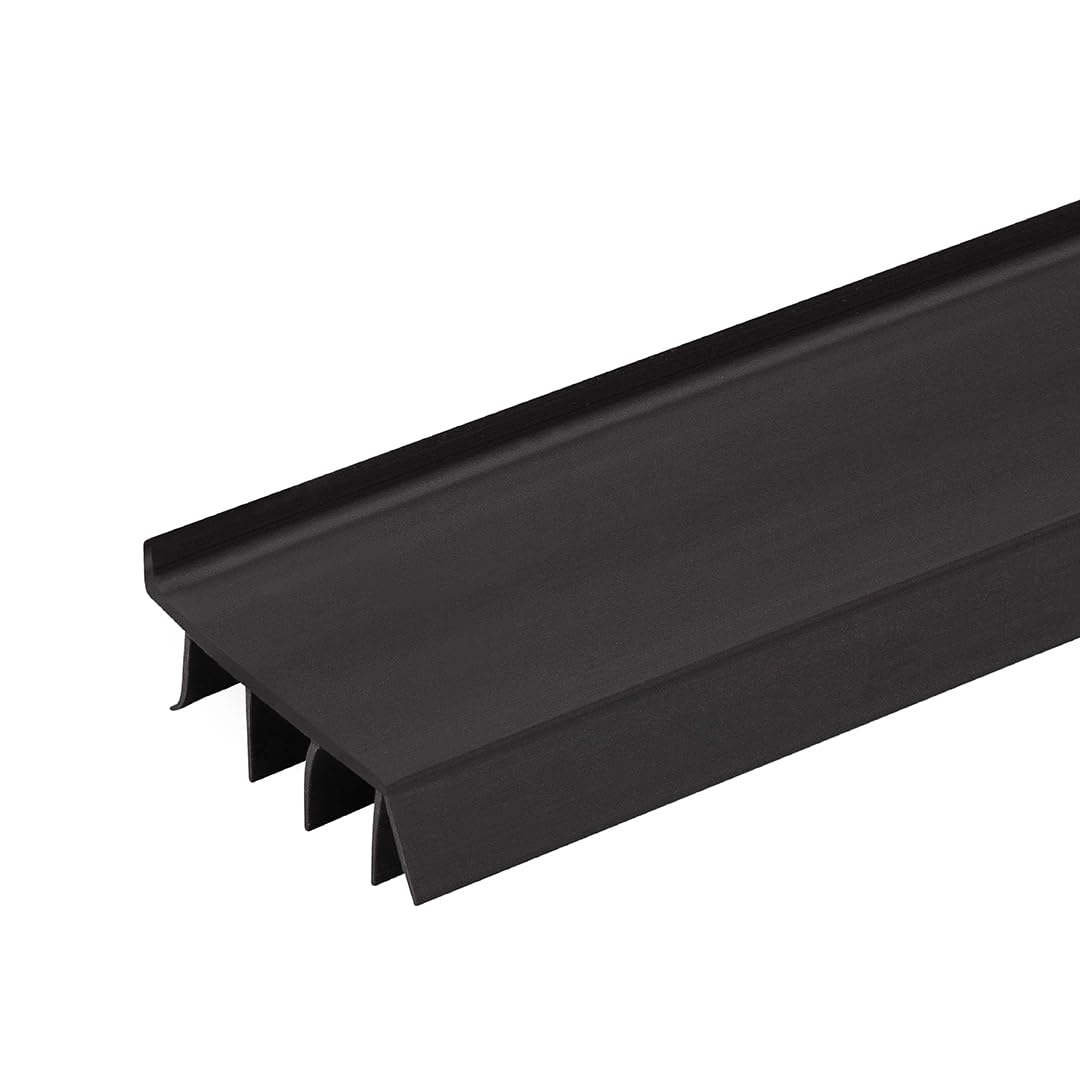 Version 1.0.0 3 FT Brown Vinyl Door Bottom Seal –Door Bottom & Draft Guard for 1 3/4" to 2" Thick Doors | All-Season Protection by Randall Manufacturing Co., Inc - Image 1