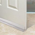 Plastic Easy E-Z Slide on Clear Door Sweep with Draft Stopper Sweep for Doors 1" - 1 3/4" Wide - 3 FT Long - Door Bottom Design Holds Itself Firmly in Place No Installation Needed - Image 3