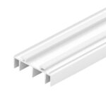 Under Door Seal – 36″ L × 1-¾″ W × ½″ H Slide-On PVC Draft Stopper, Weather-Stripping Sweep for Exterior & Interior Doors (White)