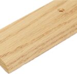 3 FT – 1.5" Wide Red Oak Transition Strip with CounterSunk Mounting Holes | Seamless Floor Binder | Solid Wood Threshold |  by Randall Manufacturing