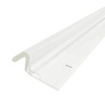 Randall Manufacturing Co., Inc | Aluminum and Q-LON Weatherstrip Doorstop Set | 2 – 84” Side Pieces & 1 – 36” Top Piece | White | Easy Installation | Made in The USA