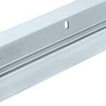 Heavy Duty Silver Triple Seal Door Sweep for Gaps up to 1"  V-62T (3 FT (36") Long)