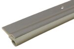 Extreme Temperature Door Weatherstrip Set – Top (36") & Two Side (84") Pieces | Heavy Duty Door Seal for Heat, Cold, Drafts, Noise & Energy Savings | All Season Weather Stripping Kit (Aluminum/Grey)