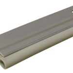 Extreme Temperature Door Weatherstrip Set – Top (36") & Two Side (84") Pieces | Heavy Duty Door Seal for Heat, Cold, Drafts, Noise & Energy Savings | All Season Weather Stripping Kit (Aluminum/Grey)