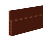 Adhesive Backed Door Draft Stopper – Silicone Under Door Sweep for Interior & Exterior Doors, Noise & Air Insulation, Self Stick Weather Stripping Door Seal, 2" W x 39" L (Brown) by Randall Mfg - Image 9