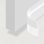 Adhesive Backed Door Draft Stopper – Silicone Under Door Sweep for Interior & Exterior Doors, Noise & Air Insulation, Self Stick Weather Stripping Door Seal, 2" W x 39" L (White) by Randall Mfg - Image 8