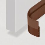 Adhesive Backed Door Draft Stopper – Silicone Under Door Sweep for Interior & Exterior Doors, Noise & Air Insulation, Self Stick Weather Stripping Door Seal, 2" W x 39" L (Brown) by Randall Mfg - Image 8