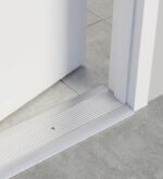 6 FT Aluminum Threshold, 72 3/4" Long x 8" Wide x 1/2" High Heavy Duty Corrugated Door Sill, Pre-Punched Holes, Screws Included, - Image 4
