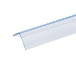 6 FT Long 3/4" x 3/4" x .1" Thick Clear PETG Plastic Angle