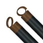 2 Pack 25" Garage Door Springs for 7 FT Garage Doors Doors -  (160 LBS Springs Brown End 2 Springs)