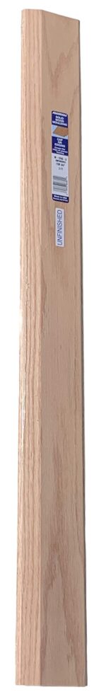 3/4" High Solid Oak Overlap | Overlaps and Transitions a 3/4" Height Difference | 3 1/2" Wide | Floor Transition | 6 Feet Long | Made in the USA - Image 6