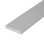 92" Long Aluminum Flat Bar – 6063-T6 Alloy – Solid Metal Strip for Framing, Trim, DIY, and Fabrication Projects (Anodized, 2 1/2" Wide x 1/8" Thick)