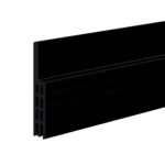 Adhesive Backed Door Draft Stopper – Silicone Under Door Sweep for Interior & Exterior Doors, Noise & Air Insulation, Self Stick Weather Stripping Door Seal, 2" W x 39" L (Black) by Randall Mfg - Image 9
