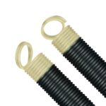 2 Pack 25" Garage Door Springs for 7 FT Garage Doors Doors -  (100 LBS Tan End 2 Springs)