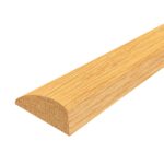 72" Red Oak Butt Edging/Reducer – 3/4" Thick x 1-3/4" Wide Prefinished with Natural Color Stain and Clear Protective Topcoat - Solid Oak Transition Strip