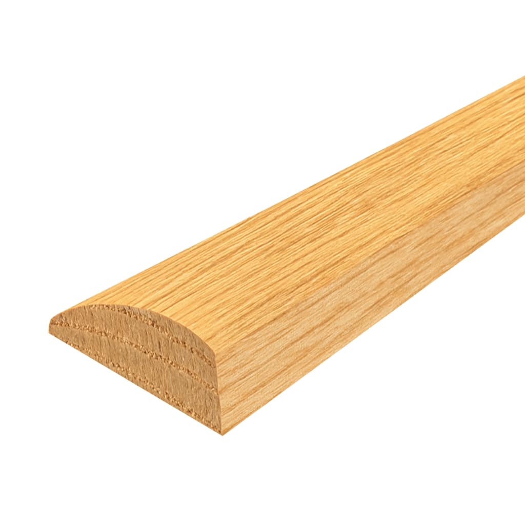 Version 1.0.0 36" Red Oak Butt Edging/Reducer – 5/8" Thick x 1-1/2" Wide Prefinished with Natural Color Stain and Clear Protective Topcoat Solid Oak Transition Strip - Image 1