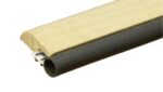 Wood and Bulb Door Weatherseal Set (3 Piece Set) (Brown)