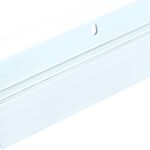 White Heavy Duty Triple Seal Door Sweep USA Made (3 FT Long)