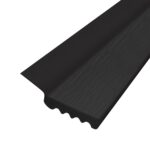 Randall Manufacturing Co., Inc | Garage Door Weatherstrip Door Seal | V-37 | 7 Feet | Dual Vinyl | for Top or Sides | Black | for All Types of Garage Doors | Seals Out Drafts | Easy Installation