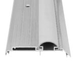 Adjustable Height Aluminum Door Threshold with Vinyl Seal, 3-1/2" Wide x 36" Long, Exterior Door Threshold Replacement, Door Sill, Weatherstrip Seal for Gaps 5/8" to 1-1/8" - Image 2