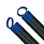 2 Pack 25" Garage Door Springs for 7 FT Garage Doors Doors -  (140 LBS Blue End 2 Springs)