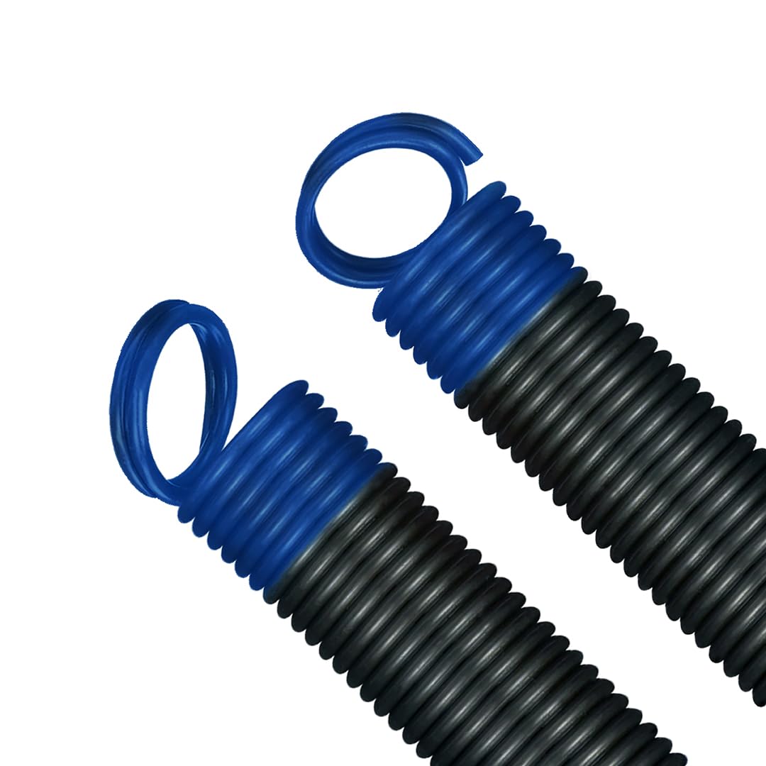 Version 1.0.0 2 Pack 25" Garage Door Springs for 7 FT Garage Doors Doors - (140 LBS Blue End 2 Springs) - Image 1