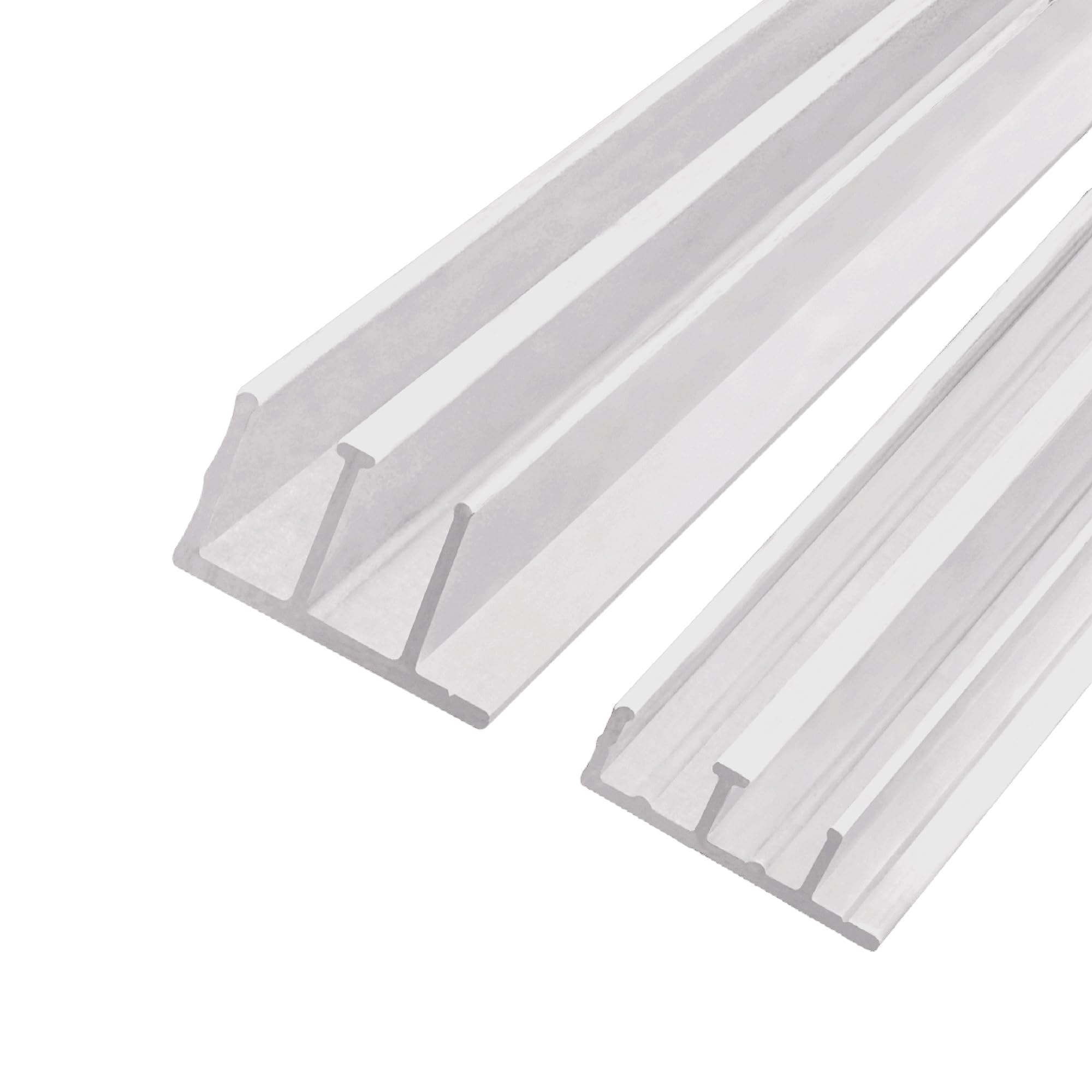 Version 1.0.0 1/4" X 6' Aluminum Sliding Door Track (6 FT Long) - Image 1