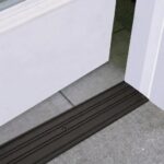 36" Dark Bronze Aluminum Threshold, 4" Wide x 1/4" High Corrugated Door Sill, Pre-Punched with Matching Screws, , Randall A-77-DB - Image 3