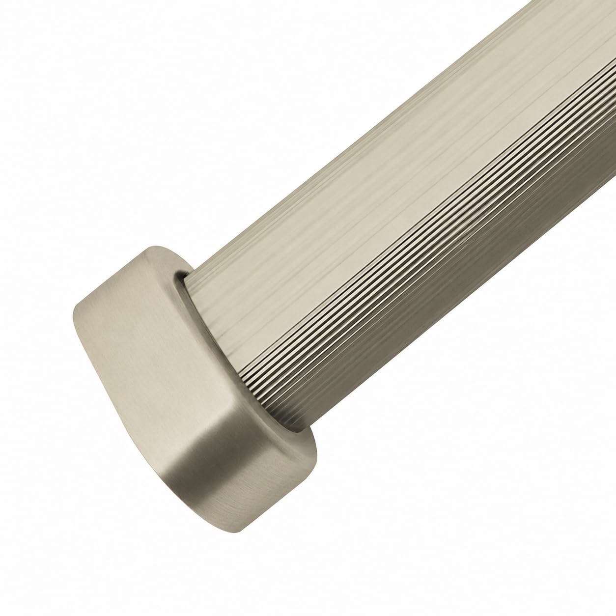 Version 1.0.0 Aluminum Closet Pole – 1 3/16" H x 19/32" W x 1mm Thick | Heavy-Duty Rust-Resistant Wardrobe Rod | For Built-In Closets, Garment Racks & Cabinets – Cut to Size (Gold, 72") - Image 1