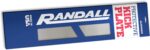 Randall Manufacturing Co., Inc | Satin Silver Kick Plate | 8” x 30” | Heavy Gauge Aluminum | Mill Finish | Mounting Holes & Screws Included for Installation | Protects from Marks & Scratches - Image 5