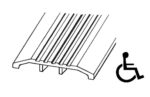 4" Wide x 1/2" High Corrugated Threshold – Anodized Dark Bronze Aluminum Door Saddle – Heavy Duty Floor Transition Strip – Indoor/Outdoor Use –  (3 FT) - Image 4