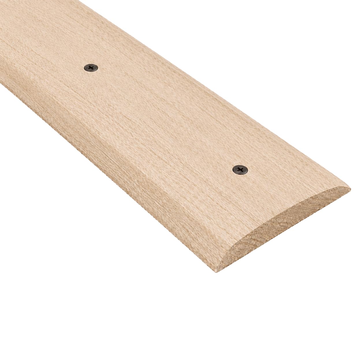 Version 1.0.0 2-1/2 Inch Wide x 3/8 Inch Thick Oak Threshold, 6 FT Unfinished Red Oak Wood Floor Transition Strip, Stainable Doorway Threshold Molding for Hardwood, Tile, Laminate, Carpet - Image 1