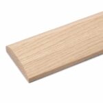 3 FT - 3 1/2" x Wide 7/8" High Made in America Unfinished Oak Threshold by Randall W-50-BU