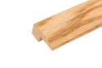 36" Pre-Finished Oak Square Edging 1-1/4" Wide x 5/16" High Overlap, 3 FT Natural Stain Oak Floor Transition Strip, Wood Flooring Edge Trim, Carpet to Wood Threshold Molding