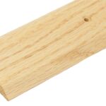 3 FT - 1 3/8" Wide x 1/4" Thick Red Oak Mini Threshold/Seam Binder w/CounterSunk Mounting Holes (3 FT Long)